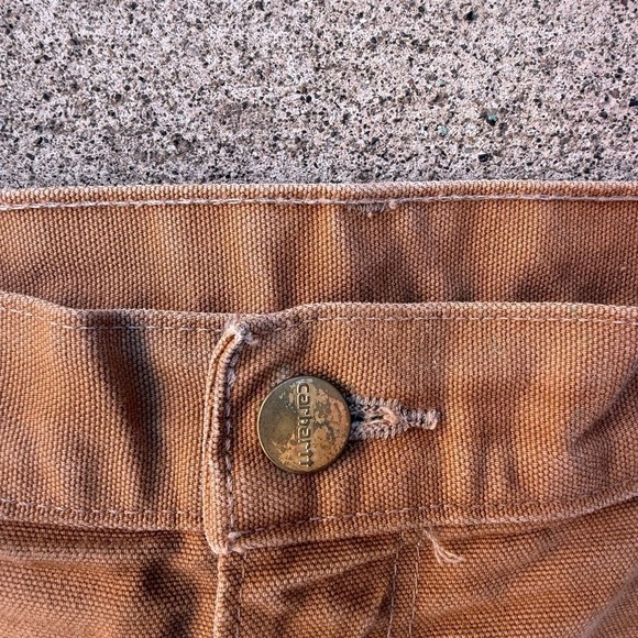 Vintage Tan Carhartt Double Knee Pants - Picture 10 of 10
